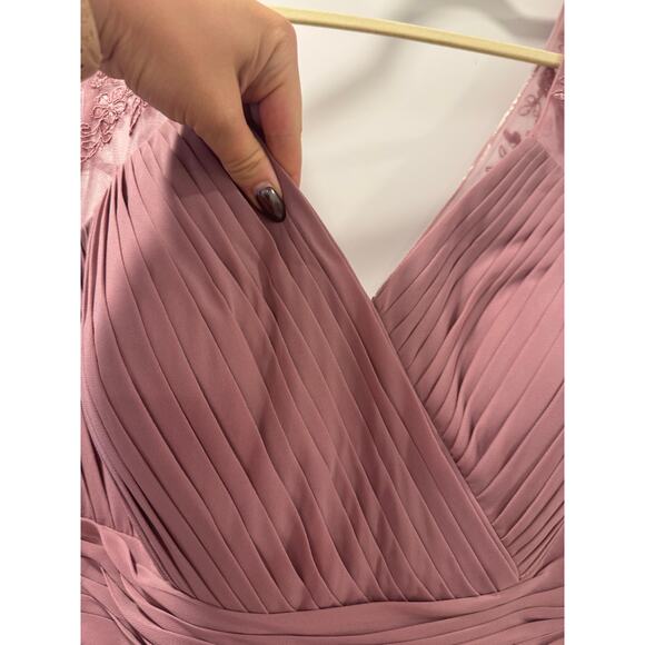 AZAZIE Vintage Mauve Adelyn A22 dress NWT - Picture 6 of 9